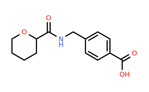 CAS 1458303-51-9 | 4-((Tetrahydro-2H-pyran-2-carboxamido)methyl)benzoic acid