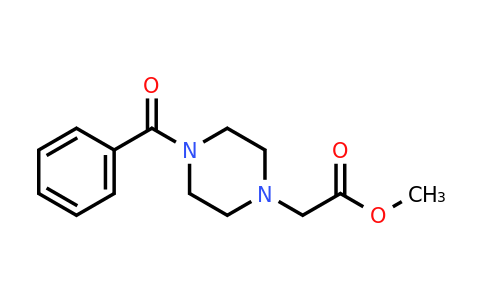 CAS 1458419-58-3 | methyl 2-(4-benzoylpiperazin-1-yl)acetate