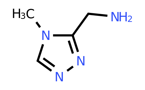 CAS 145942-99-0 | (4-Methyl-4H-1,2,4-triazol-3-YL)methanamine