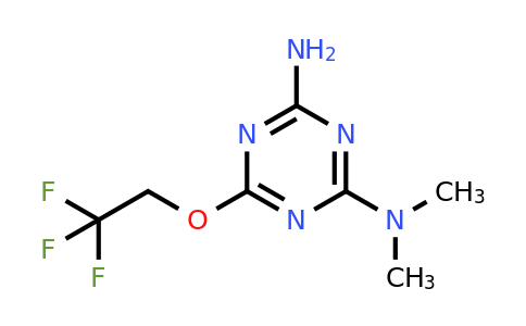 CAS 145963-84-4 | N2,N2-Dimethyl-6-(2,2,2-trifluoroethoxy)-1,3,5-triazine-2,4-diamine