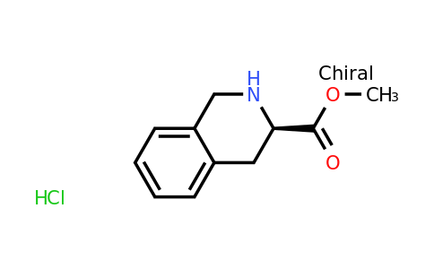 CAS 146074-43-3 | Methyl 1,2,3,4-tetrahydro-isoquinoline-3(R)-carboxylate hydrochloride