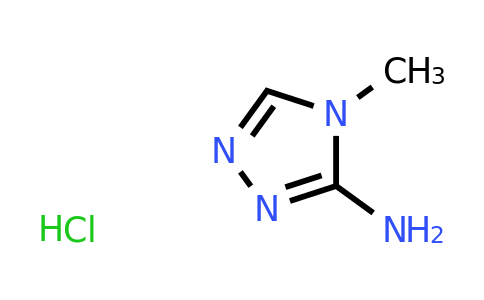CAS 1461658-32-1 | 4-Methyl-4H-1,2,4-triazol-3-amine hydrochloride