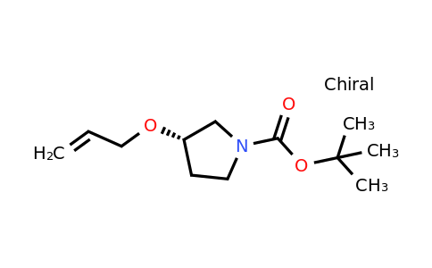 CAS 1461689-28-0 | tert-butyl (3S)-3-(prop-2-en-1-yloxy)pyrrolidine-1-carboxylate