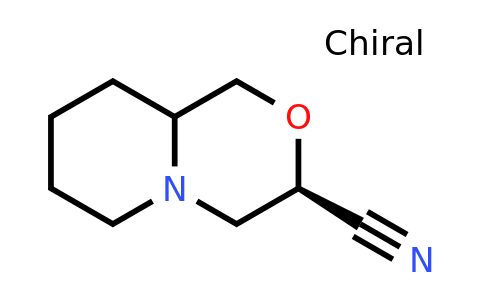 CAS 1461698-13-4 | (3R)-octahydropyrido[2,1-c][1,4]oxazine-3-carbonitrile