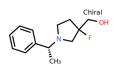CAS 1461698-16-7 | {3-fluoro-1-[(1R)-1-phenylethyl]pyrrolidin-3-yl}methanol