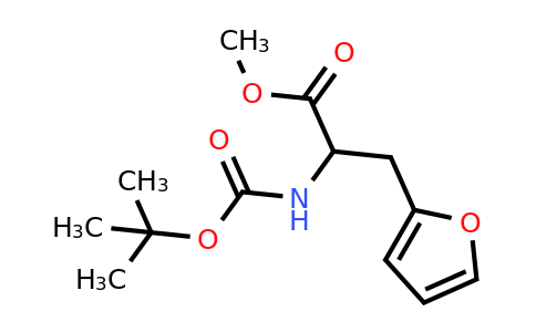 CAS 1461704-60-8 | methyl 2-{[(tert-butoxy)carbonyl]amino}-3-(furan-2-yl)propanoate