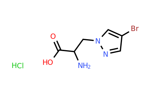 CAS 1461704-61-9 | 2-amino-3-(4-bromo-1H-pyrazol-1-yl)propanoic acid hydrochloride
