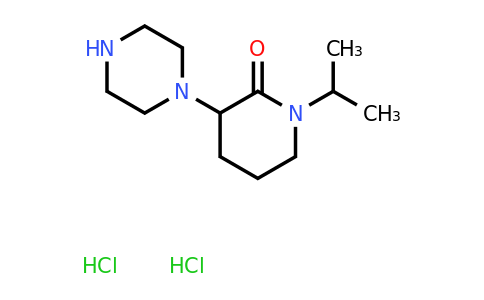 CAS 1461704-63-1 | 3-(piperazin-1-yl)-1-(propan-2-yl)piperidin-2-one dihydrochloride