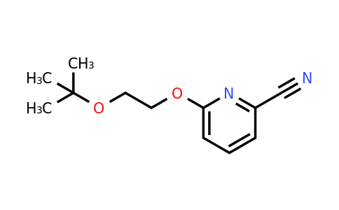 CAS 1461704-72-2 | 6-[2-(tert-butoxy)ethoxy]pyridine-2-carbonitrile