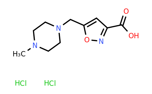 CAS 1461704-87-9 | 5-[(4-methylpiperazin-1-yl)methyl]-1,2-oxazole-3-carboxylic acid dihydrochloride