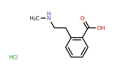 CAS 1461705-03-2 | 2-[2-(methylamino)ethyl]benzoic acid hydrochloride