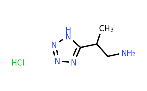 CAS 1461705-04-3 | 2-(1H-1,2,3,4-tetrazol-5-yl)propan-1-amine hydrochloride