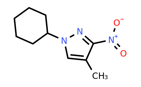 CAS 1461705-07-6 | 1-cyclohexyl-4-methyl-3-nitro-1H-pyrazole