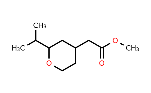 CAS 1461705-12-3 | methyl 2-[2-(propan-2-yl)oxan-4-yl]acetate