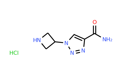 CAS 1461705-21-4 | 1-(azetidin-3-yl)-1H-1,2,3-triazole-4-carboxamide hydrochloride