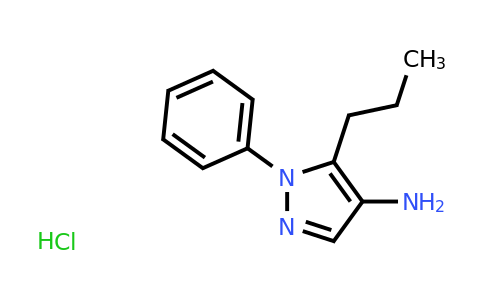 CAS 1461705-42-9 | 1-phenyl-5-propyl-1H-pyrazol-4-amine hydrochloride
