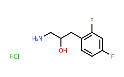 CAS 1461705-44-1 | 1-amino-3-(2,4-difluorophenyl)propan-2-ol hydrochloride