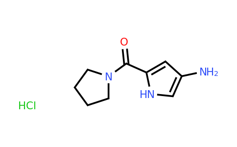 CAS 1461705-55-4 | 5-(pyrrolidine-1-carbonyl)-1H-pyrrol-3-amine hydrochloride