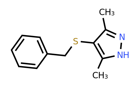 CAS 1461705-56-5 | 4-(benzylsulfanyl)-3,5-dimethyl-1H-pyrazole