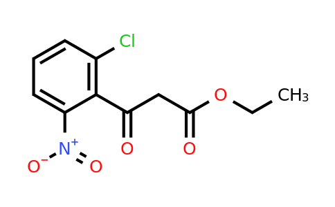 CAS 1461705-61-2 | ethyl 3-(2-chloro-6-nitrophenyl)-3-oxopropanoate