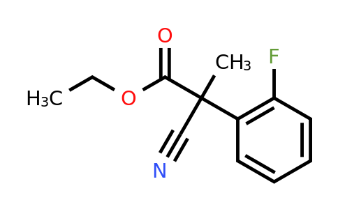CAS 1461705-64-5 | ethyl 2-cyano-2-(2-fluorophenyl)-2-methylacetate