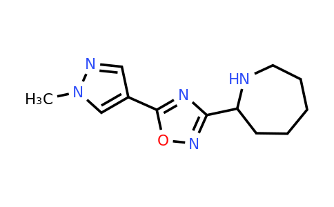 CAS 1461705-78-1 | 2-[5-(1-methyl-1H-pyrazol-4-yl)-1,2,4-oxadiazol-3-yl]azepane
