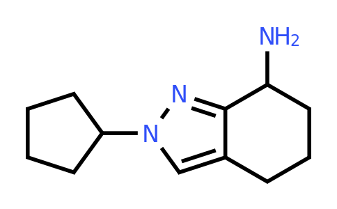CAS 1461705-82-7 | 2-cyclopentyl-4,5,6,7-tetrahydro-2H-indazol-7-amine