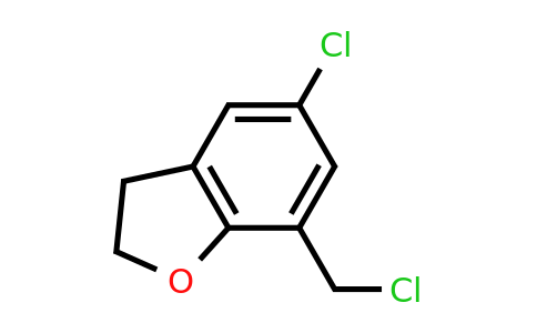 CAS 1461705-84-9 | 5-chloro-7-(chloromethyl)-2,3-dihydro-1-benzofuran
