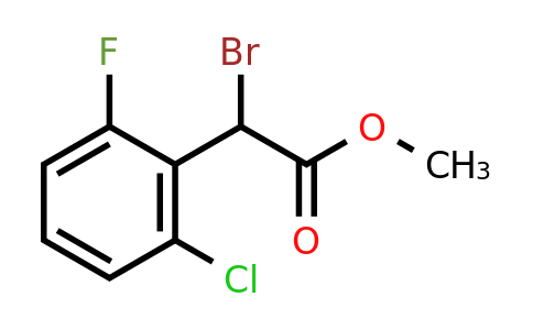 CAS 1461705-96-3 | methyl 2-bromo-2-(2-chloro-6-fluorophenyl)acetate