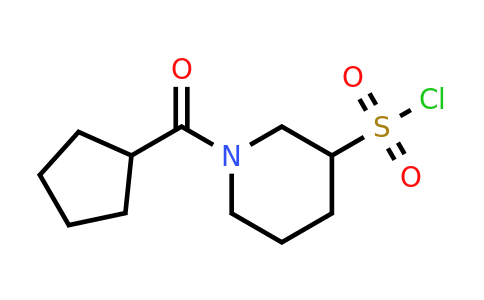 CAS 1461705-97-4 | 1-cyclopentanecarbonylpiperidine-3-sulfonyl chloride