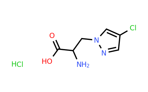 CAS 1461705-98-5 | 2-amino-3-(4-chloro-1H-pyrazol-1-yl)propanoic acid hydrochloride