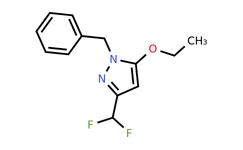 CAS 1461706-12-6 | 1-benzyl-3-(difluoromethyl)-5-ethoxy-1H-pyrazole