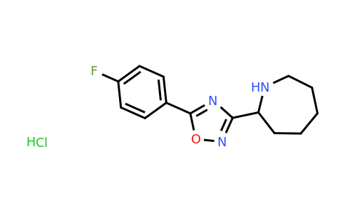 CAS 1461706-14-8 | 2-[5-(4-fluorophenyl)-1,2,4-oxadiazol-3-yl]azepane hydrochloride