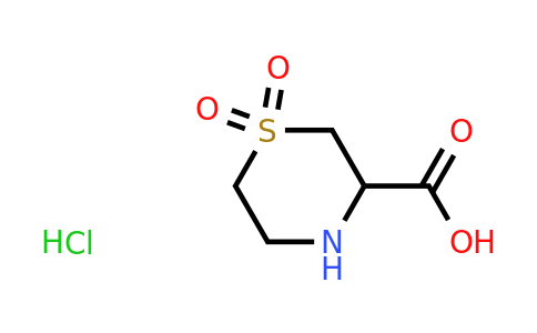 CAS 1461706-29-5 | 1,1-dioxo-1lambda6-thiomorpholine-3-carboxylic acid hydrochloride