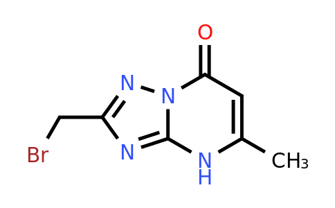 CAS 1461706-31-9 | 2-(bromomethyl)-5-methyl-4H,7H-[1,2,4]triazolo[1,5-a]pyrimidin-7-one