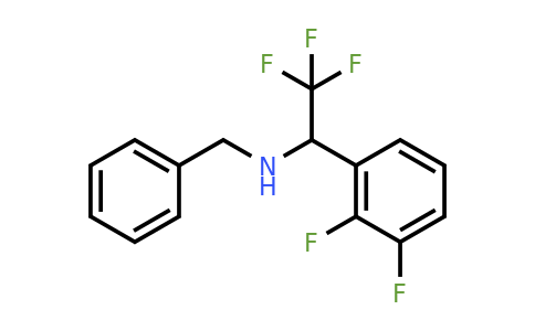 CAS 1461706-32-0 | benzyl[1-(2,3-difluorophenyl)-2,2,2-trifluoroethyl]amine