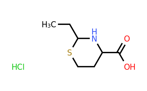 CAS 1461706-39-7 | 2-ethyl-1,3-thiazinane-4-carboxylic acid hydrochloride