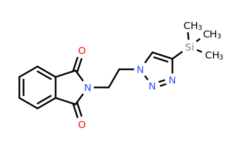 CAS 1461706-40-0 | 2-{2-[4-(trimethylsilyl)-1H-1,2,3-triazol-1-yl]ethyl}-2,3-dihydro-1H-isoindole-1,3-dione