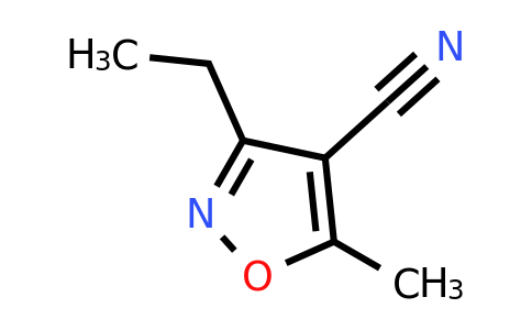 CAS 1461706-44-4 | 3-ethyl-5-methyl-1,2-oxazole-4-carbonitrile