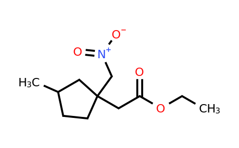 CAS 1461706-46-6 | ethyl 2-[3-methyl-1-(nitromethyl)cyclopentyl]acetate