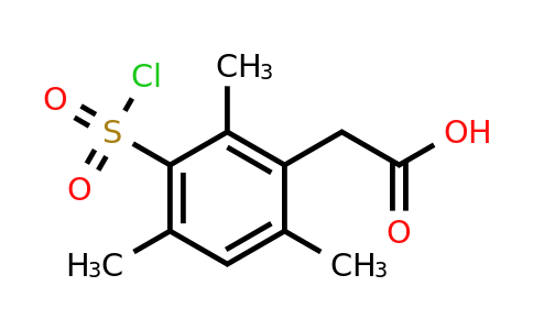 CAS 1461706-50-2 | 2-[3-(chlorosulfonyl)-2,4,6-trimethylphenyl]acetic acid
