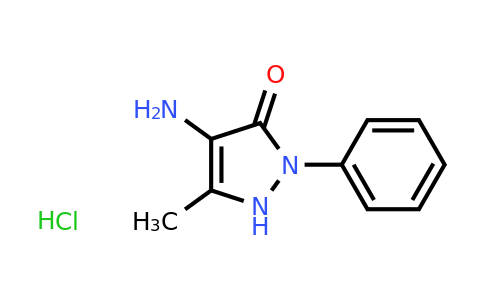 CAS 1461706-63-7 | 4-amino-5-methyl-2-phenyl-2,3-dihydro-1H-pyrazol-3-one hydrochloride
