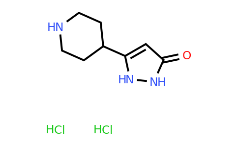 CAS 1461706-72-8 | 5-(piperidin-4-yl)-2,3-dihydro-1H-pyrazol-3-one dihydrochloride