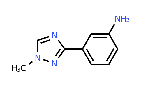 CAS 1461706-73-9 | 3-(1-methyl-1H-1,2,4-triazol-3-yl)aniline