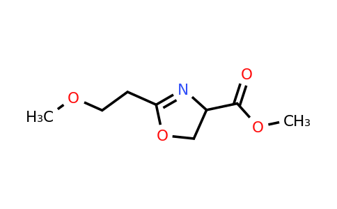 CAS 1461706-80-8 | methyl 2-(2-methoxyethyl)-4,5-dihydro-1,3-oxazole-4-carboxylate