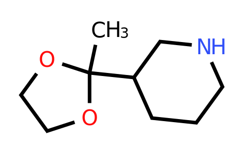 CAS 1461706-84-2 | 3-(2-Methyl-1,3-dioxolan-2-yl)piperidine