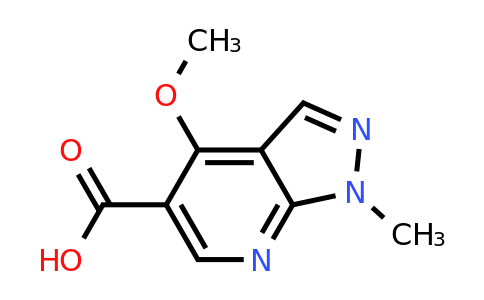 CAS 1461706-97-7 | 4-methoxy-1-methyl-1H-pyrazolo[3,4-b]pyridine-5-carboxylic acid
