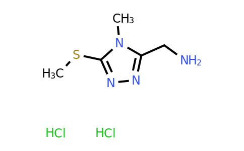 CAS 1461706-99-9 | [4-methyl-5-(methylsulfanyl)-4H-1,2,4-triazol-3-yl]methanamine dihydrochloride