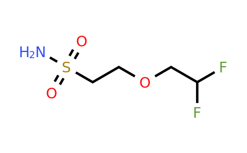 CAS 1461707-04-9 | 2-(2,2-difluoroethoxy)ethane-1-sulfonamide