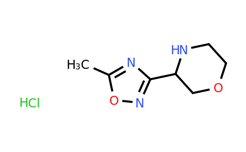 CAS 1461707-05-0 | 3-(5-methyl-1,2,4-oxadiazol-3-yl)morpholine hydrochloride